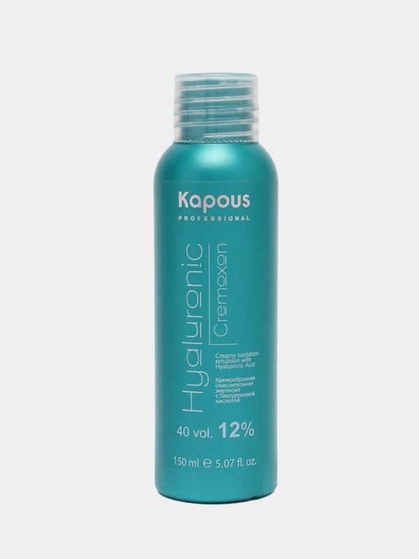 Kapous Professional кремообразная окислительная эмульсия Hyaluronic Cremoxon 12%, 150 мл