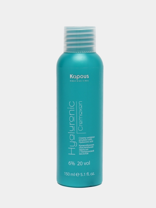 Kapous Professional кремообразная окислительная эмульсия Hyaluronic Cremoxon 6%, 150 мл