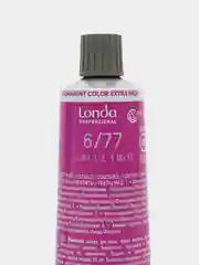 Londa Professional стойкая крем-краска 6/77 темный блонд интенсивно-коричневый, 60 мл