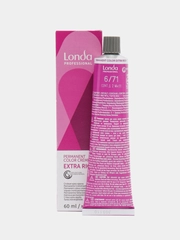 Londa Professional стойкая крем-краска 6/71 темный блонд коричнево-пепельный, 60 мл