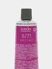 Londa Professional стойкая крем-краска 6/71 темный блонд коричнево-пепельный, 60 мл
