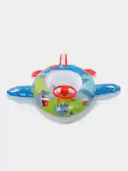 Синий круг надувной для плавания детский "Машинка", "Авто", "Самолет", 2-5 лет