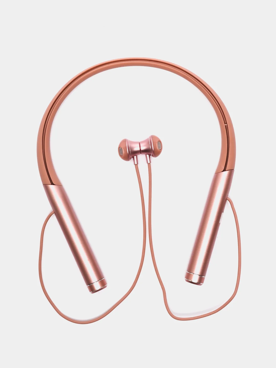 Розовый спортивные беспроводные Bluetooth-наушники на шею
