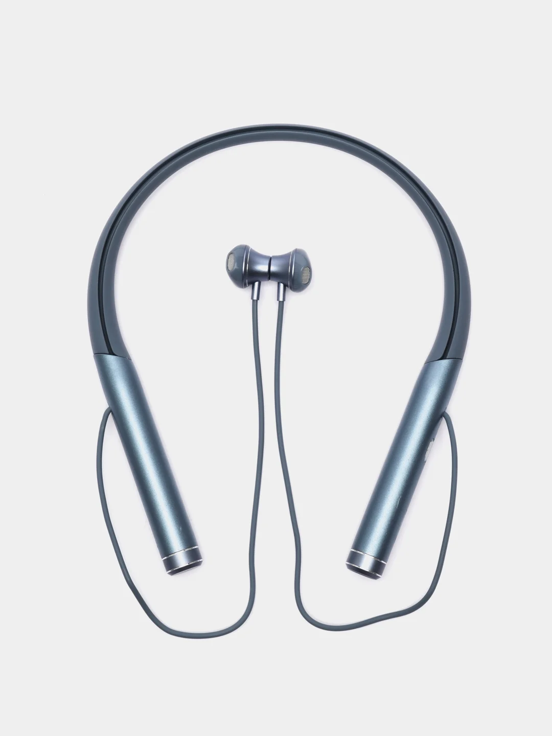 Голубой спортивные беспроводные Bluetooth-наушники на шею