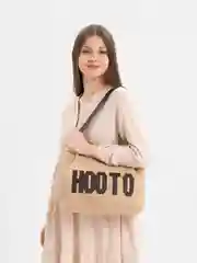 Женская объемная сумка, с надписью