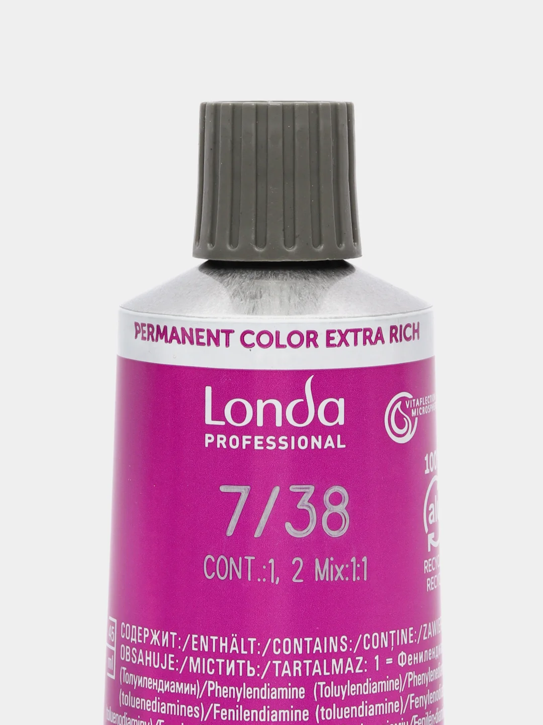 Londa Professional стойкая крем-краска 7/38 блонд золотисто-жемчужный