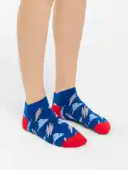 Носки с разноцветным принтом