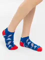 Носки с разноцветным принтом
