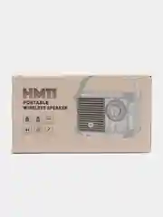 Розовый портативная беспроводная мини колонка в стиле ретро Bluetooth, динамик FM радио, приемник