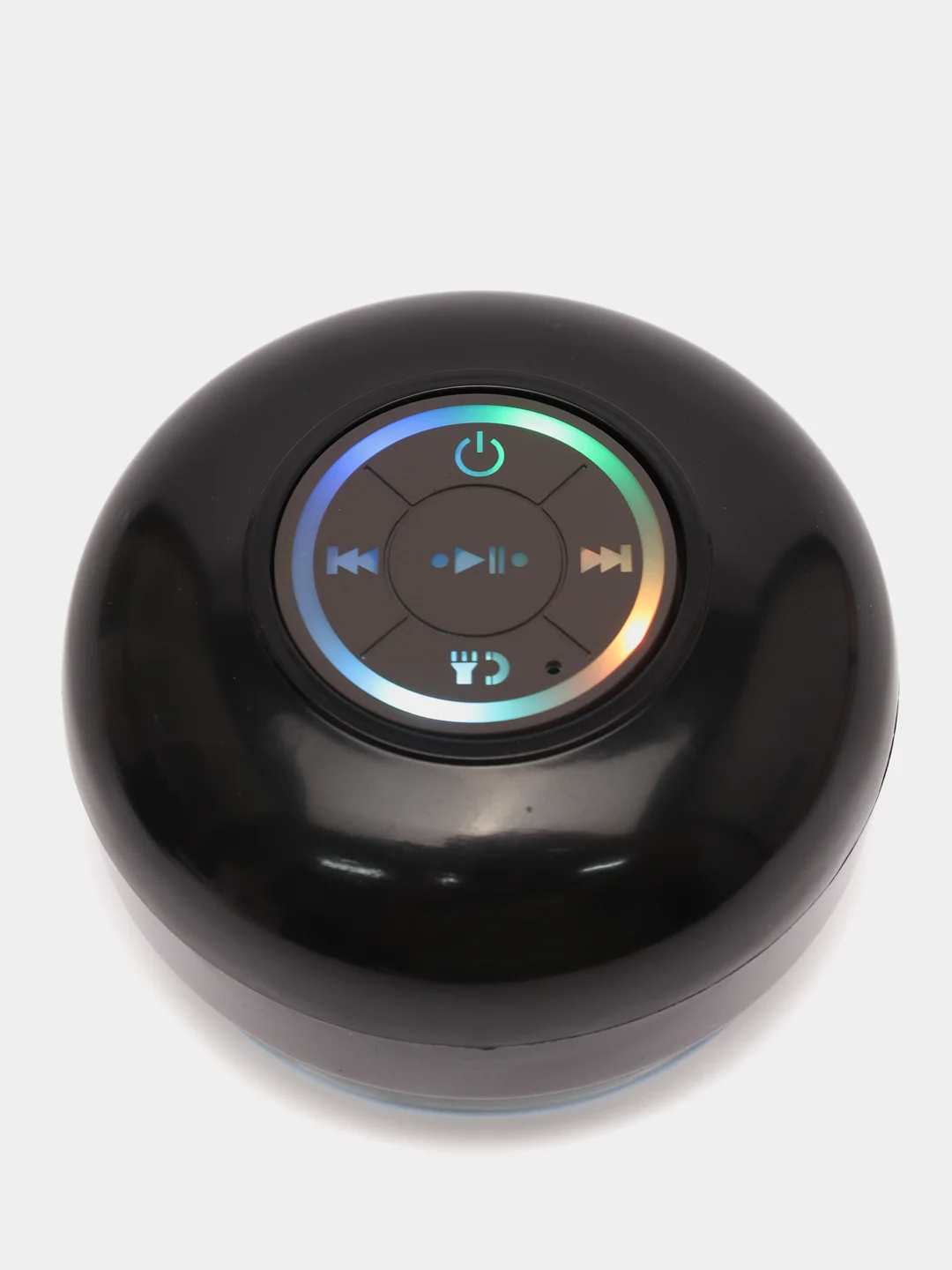 Черный портативная беспроводная мини Bluetooth колонка, водонепроницаемая, на присоске, для душа