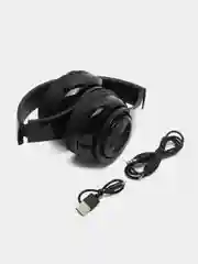 Черный светящаяся Bluetooth-гарнитура, наушники белые, черные