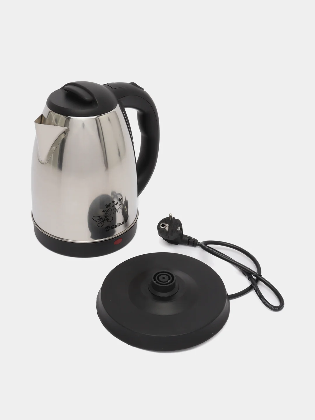 Чайник электрический Sakura SA-2135S PROMO нерж/глянцевая 1.8л