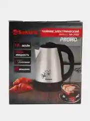 Чайник электрический Sakura SA-2135S PROMO нерж/глянцевая 1.8л