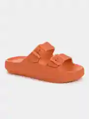 Оранжевый сланцы пляжные женские летние KEDDO