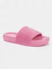Розовый сланцы женские летние текстильные KEDDO
