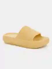 Желтый сланцы пляжные женские летние KEDDO