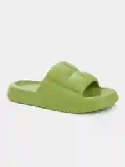 Зеленый сланцы пляжные женские летние KEDDO