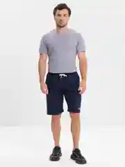 Темно-синий шорты мужские ESSENTIALS, универсальные