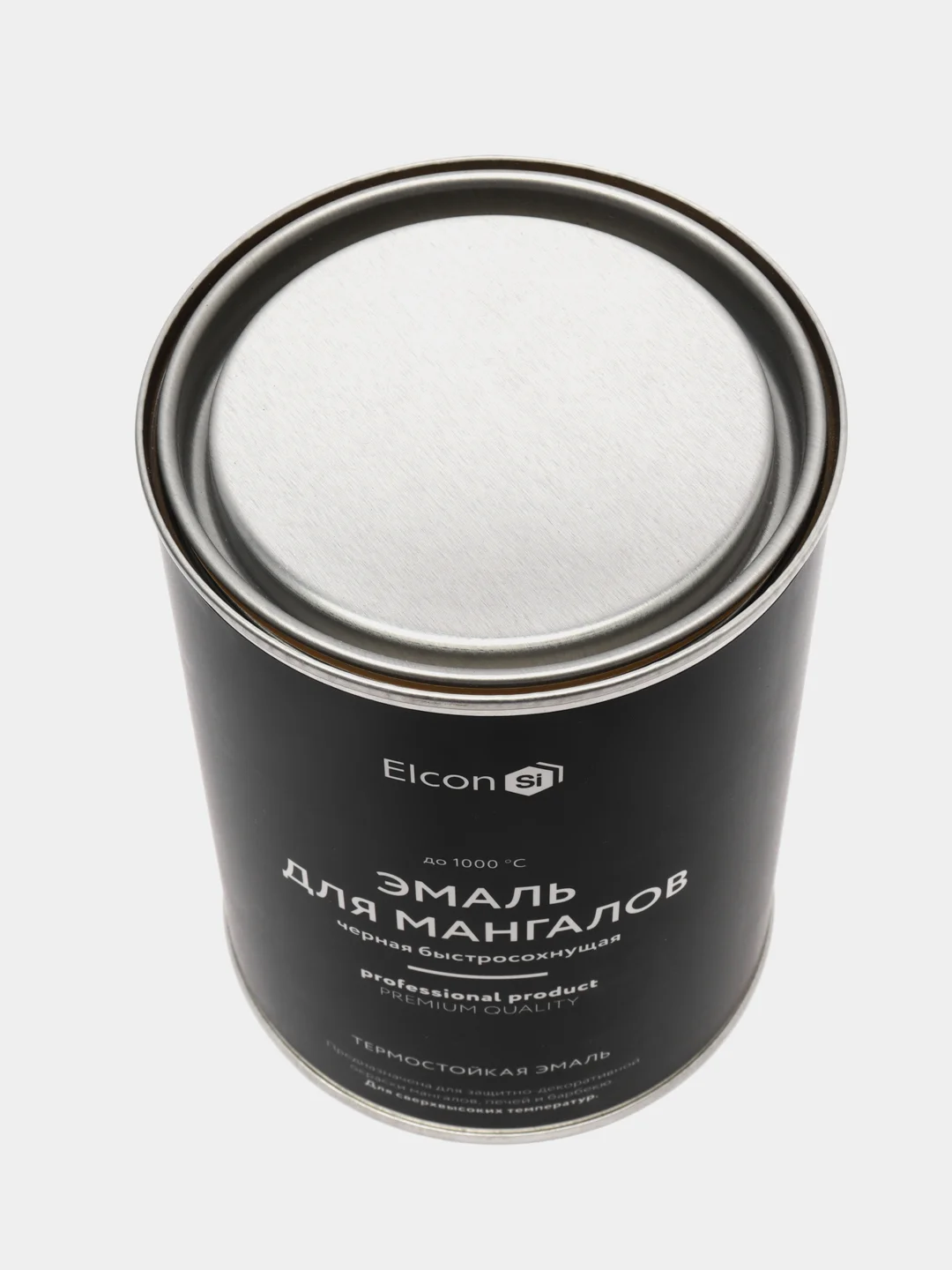 Эмаль термостойкая для мангалов ELCON Max Thern, черная, 1000С, 0,8 кг