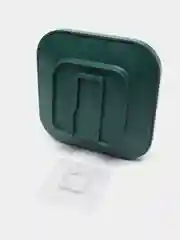 Белый держатель для фена самоклеющийся