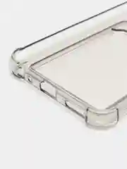 Розовый чехол для Vivo Y33s, Y21 2021 (Виво У33с, У21 2021), прозрачный, с карманом для карты