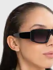 Угольный прямоугольные солнцезащитные очки