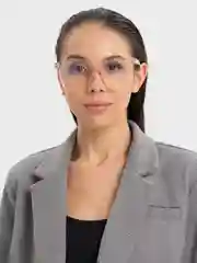 Розовый имиджевые, прозрачные очки MIRSEE, унисекс