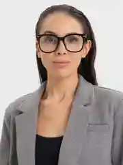 Черный имиджевые, прозрачные очки MIRSEE, унисекс