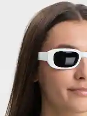 Белый очки солнечные, женские, защитные, солнцезащитные очки