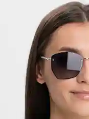 Серебряный солнцезащитные очки