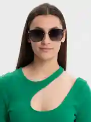 Серебряный солнцезащитные очки