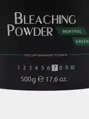 Обесцвечивающий порошок для волос Menthol Green/Studio Professional, 500 г