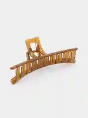 Коричневый заколка-краб для фиксации волос
