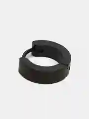 Черный серьга-кольцо 4мм из медицинской стали/мужская серьга-кольцо/пирсинг/1шт