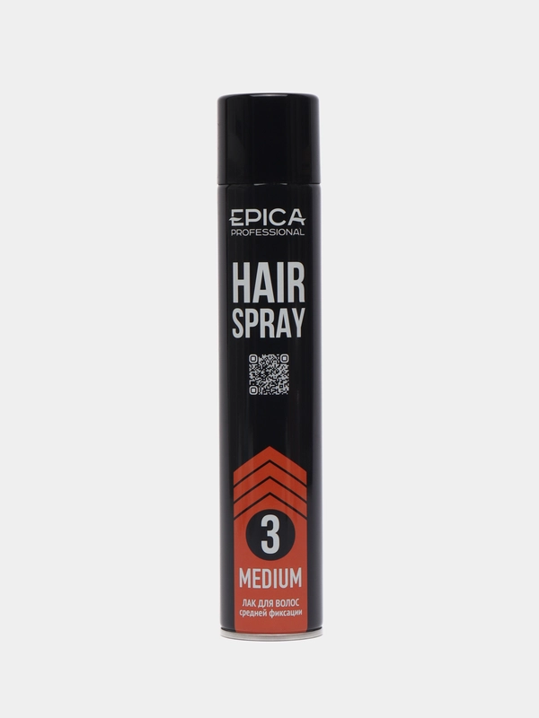 Лак для волос средней фиксации Medium, 400 мл, Epica