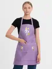 Сиреневый фартук женский, 60*70 см