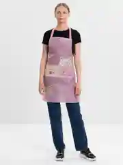 Голубой фартук женский, 60*70 см