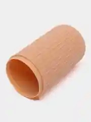Розовый футляр походный для зубной пасты и щетки