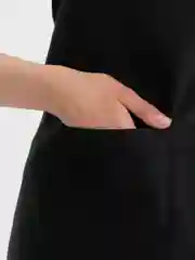Черный фартук универсальный, для мастера, кондитера, флориста, водоотталкивающая ткань