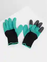 Лесной зеленый перчатки садовые, с когтями