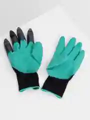 Лесной зеленый перчатки садовые, с когтями