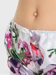 Белый женская пижама с шортами, комплект: шорты, топ