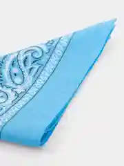Небесно-голубой бандана