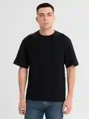 Черный футболка мужская