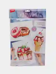 Набор для рисования. Скетчинг акварелью "Десерты". Lori