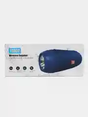 Бирюзовый портативная колонка /Беспроводная Bluetooth колонка с фонариком T&G TG-602