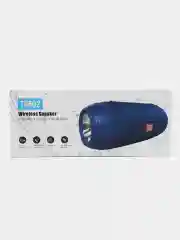 Красный портативная колонка /Беспроводная Bluetooth колонка с фонариком T&G TG-602
