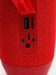 Красный портативная колонка /Беспроводная Bluetooth колонка с фонариком T&G TG-602