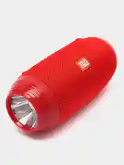 Красный портативная колонка /Беспроводная Bluetooth колонка с фонариком T&G TG-602