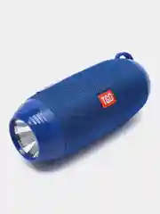 Синий портативная колонка /Беспроводная Bluetooth колонка с фонариком T&G TG-602